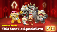 Eighth week's specialists