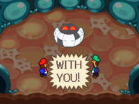 mario and luigi dream team fawful reference