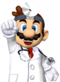 Dr. Mario's winning animation in Classic Mode