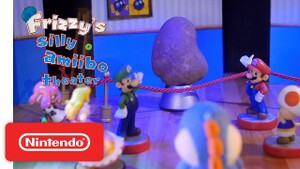 Thumbnail for a Frizzy's Silly amiibo Theater video