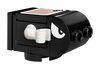 A Bullet Bill from LEGO Super Mario
