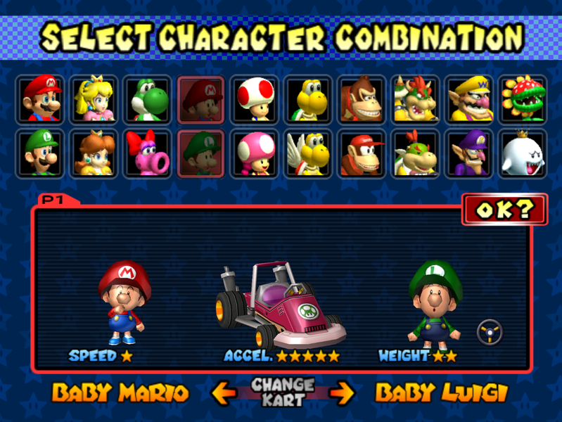 File:MKDD Baby Mario Baby Luigi Character Select.png
