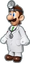 Luigi's Doctor Outfit icon in Mario Kart Live: Home Circuit