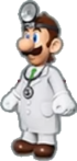 Luigi's Doctor Outfit icon in Mario Kart Live: Home Circuit