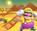 The course icon of the T variant with Wario
