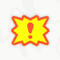 A sticker in Mario Kart World