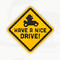 A sticker in Mario Kart World