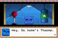 Thwomp in Mario Party Advance