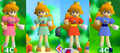 Palette swaps in Mario Golf (N64)