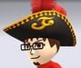 Fancy Pirate Hat for a Mii Fighter