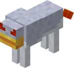Minecraft Mario Mash-Up Wolf Snowy Angry Render.png