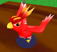 Red Bird from Super Mario Sunshine (Mario 3D All-Stars version)