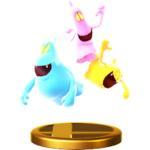 Ghosts' trophy render from Super Smash Bros. for Wii U