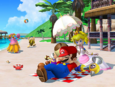 Mario on the Beach