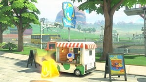 A Yoshi's location in Mario Kart World