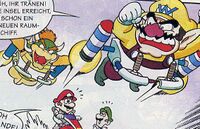 Bowser and Wario outrun Mario and Luigi