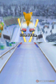 Ski Jumping LH in Mario & Sonic at the Olympic Winter Games (Nintendo DS)
