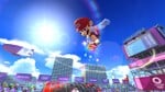 E3 promo screenshot of Mario skating in the event