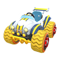 Desert Tiny Titan from Mario Kart Tour