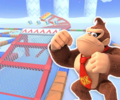The course icon of the R/T variant with Donkey Kong