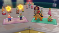 Mario and Luigi receiving a Bonus Star in Tag Battle in Super Mario Party