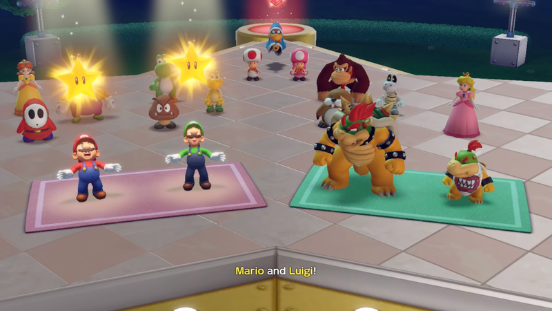 File:Mario & Luigi receiving a bonus star in Super Mario Party.png