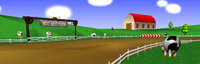 Moo Moo Farm from Mario Kart 64.