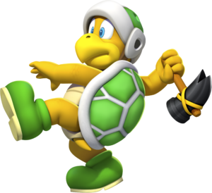 Hammer Bro in New Super Mario Bros. U