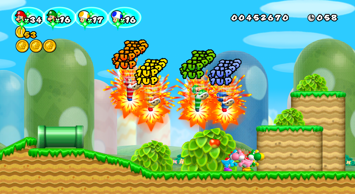 File:NSMBWii Best Glitch Ever.png - Super Mario Wiki, the Mario ...