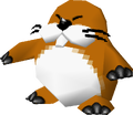Monty Tank's model from New Super Mario Bros.