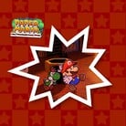 Thumbnail of the On the paper trail! personality quiz. It features the logo of Paper Mario: The Thousand-Year Door for Nintendo Switch, alongside a screenshot of the game showing the Yoshi Kid and Mario in Twilight Town.
