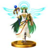 Palutena trophy from Super Smash Bros. for Wii U
