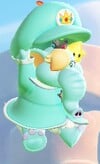 Rosalina using the Parachute Cap Badge in Elephant form in Super Mario Bros. Wonder – Nintendo Switch 2 Edition + Meetup in Bellabel Park version 1.2.0.
