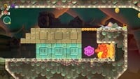 The third 10-flower coin in Raarghs in the Ruins in Super Mario Bros. Wonder
