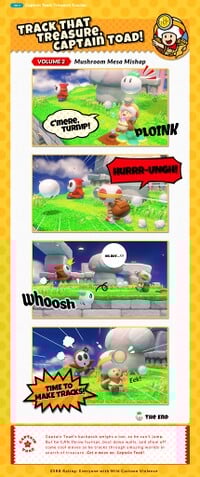 Track That Treasure, Captain Toad! Volume 2