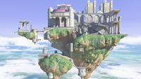 Temple stage in Super Smash Bros. Ultimate.