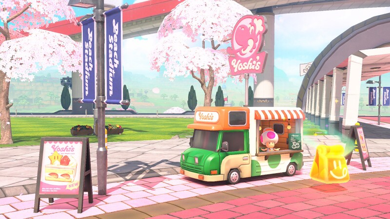 File:Yoshi's Peach Stadium plaza cake.jpg