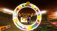 Screenshot of April's 1st Mario Kart Wii Competition