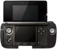 A leaked 3DS future model with an extra circle pad on the slide pad extension.