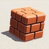 A barrel/crate during the Super Mario Bros. 40th Anniversary Emerald Rush event, made to look like a Brick Block.