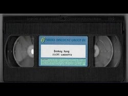 Donkey Kong Dutch VHS