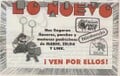 A print advertisement from El Mundo de Nintendo featuring a Mario keychain