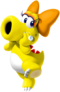 Artwork of Birdo (Yellow) from Mario Kart Tour
