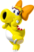 Artwork of Birdo (Yellow) from Mario Kart Tour