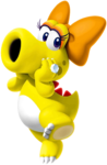 Artwork of Birdo (Yellow) from Mario Kart Tour