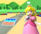 The course icon of the Reverse version in Mario Kart Tour