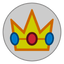 Peach's emblem from Mario Kart Tour