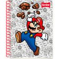 A Mario-themed notebook