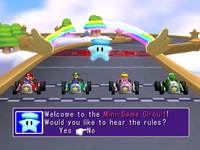Mini-Game Circuit in Mario Party 5