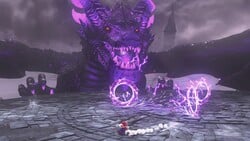 The image for "Rebuffing the Ruined Dragon" from Super Mario Odyssey on Nintendo Music.